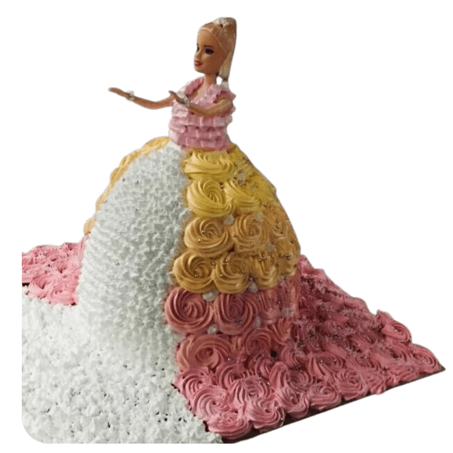 Doll Floral Cake online delivery in Noida, Delhi, NCR,
                    Gurgaon